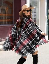 Load image into Gallery viewer, Open Front Poncho Cape Shawl Outwear
