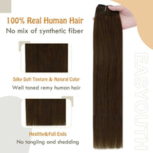 Load image into Gallery viewer, Balayage Clip in Human Hair Extensions Real Human Hair hair extension Wig Store
