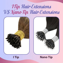 Load image into Gallery viewer, I-tips Hair Extensions Human Hair pre bonded
