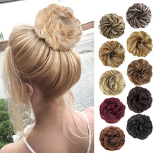 Load image into Gallery viewer, Curly Synthetic Messy Hair Bun Hair Scrunchies Extension
