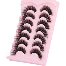 Load image into Gallery viewer, Mink Lashes DD Curl Russian Strip Lashes
