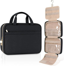 Load image into Gallery viewer, Hanging Travel Cosmetic Bag
