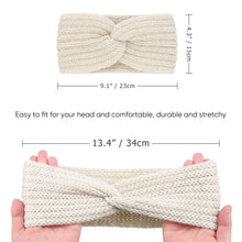 Load image into Gallery viewer, Crochet Ear Warmer Knit Headband - 6pcs
