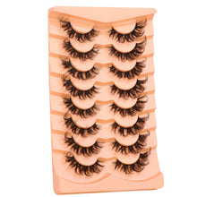 Load image into Gallery viewer, Mink Lashes DD Curl Russian Strip Lashes
