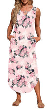 Load image into Gallery viewer, Long Summer Dress for Women with Pockets

