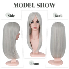 Load image into Gallery viewer, Premium Synthetic Fibre Hair Topper -18 inches
