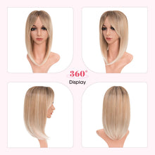 Load image into Gallery viewer, Realistic Synthetic Hair Topper Clip in -14 inches
