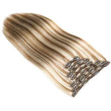 Load image into Gallery viewer, Silky Straight Clip in Remy Hair Extensions for Women
