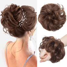 Load image into Gallery viewer, Synthetic Messy Bun Hair Piece for Women
