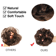 Load image into Gallery viewer, Curly Synthetic Messy Hair Bun Hair Scrunchies Extension
