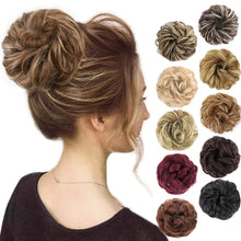 Load image into Gallery viewer, Curly Synthetic Messy Hair Bun Hair Scrunchies Extension
