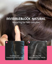 Load image into Gallery viewer, Youngsmile 14‑Inch Straight Human Hair Wire Halo Extension
