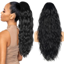 Load image into Gallery viewer, 26 inch Highlight Ponytail Extension Hairpiece
