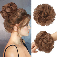 Load image into Gallery viewer, Large Full Messy Hair Bun Hair Pieces 1.94oz
