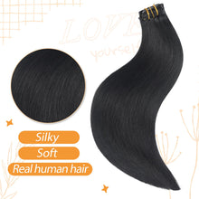 Load image into Gallery viewer, Silky Straight Clip in Remy Hair Extensions for Women
