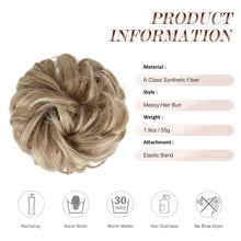 Load image into Gallery viewer, Large Full Messy Hair Bun Hair Pieces 1.94oz
