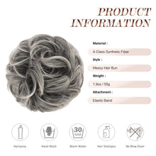 Load image into Gallery viewer, Large Full Messy Hair Bun Hair Pieces 1.94oz
