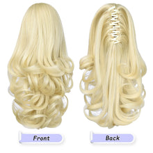 Load image into Gallery viewer, Straight Natural Looking ponytail extension, claw clip
