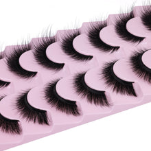 Load image into Gallery viewer, Mink Lashes DD Curl Russian Strip Lashes
