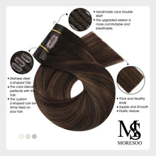 Load image into Gallery viewer, Tape in Hair Extensions 22 Inch Remy Tape in Extensions 20 Pieces 50 G Wig Store
