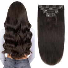 Load image into Gallery viewer, Silky Straight Clip in Remy Hair Extensions for Women
