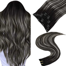 Load image into Gallery viewer, Balayage Clip in Human Hair Extensions Real Human Hair hair extension Wig Store
