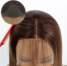 Load image into Gallery viewer, 3 Tone Ombre Blonde Golden Brown 13x4 Lace Front Wig

