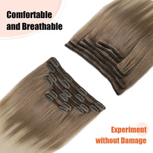 Load image into Gallery viewer, Silky Straight Clip in Remy Hair Extensions for Women
