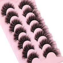 Load image into Gallery viewer, Mink Lashes DD Curl Russian Strip Lashes
