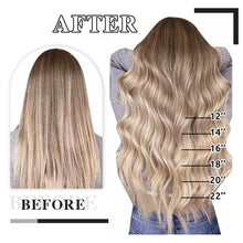 Load image into Gallery viewer, Balayage Clip in Human Hair Extensions Real Human Hair hair extension Wig Store
