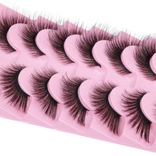 Load image into Gallery viewer, Mink Lashes DD Curl Russian Strip Lashes
