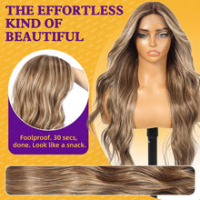 Load image into Gallery viewer, t-part ash blonde wig
