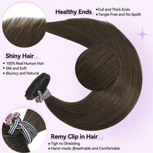 Load image into Gallery viewer, Remy Human Hair Clip-in Hair Extensions
