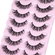 Load image into Gallery viewer, Mink Lashes DD Curl Russian Strip Lashes
