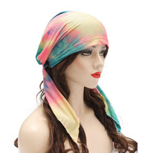 Load image into Gallery viewer, Pre Tied Head Scarf Headwrap Turban
