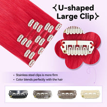 Load image into Gallery viewer, Remy Human Hair Clip-in Hair Extensions
