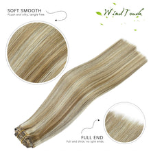 Load image into Gallery viewer, Remy Human Hair Clip-in Hair Extensions
