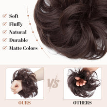 Load image into Gallery viewer, Synthetic Messy Bun Hair Piece for Women
