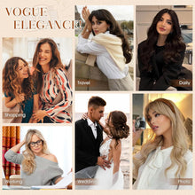 Load image into Gallery viewer, Benehair 14&quot; Dark Brown Synthetic Hair Topper for Thinning Hair
