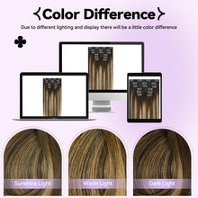 Load image into Gallery viewer, Remy Human Hair Clip-in Hair Extensions
