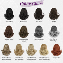 Load image into Gallery viewer, BARSDAR Short Blonde Ponytail - 10 Inch Wavy Drawstring Ponytail Hair Extensions for Women - Synthetic Comb Clip in Ponytail Hairpieces Fake Pony Tails Daily - Light Ash Blonde with Highlights
