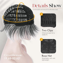 Load image into Gallery viewer, Pixie Cut Wig With Bangs Layered Short Synthetic Hair
