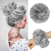 Load image into Gallery viewer, Large Full Messy Hair Bun Hair Pieces 1.94oz
