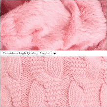 Load image into Gallery viewer, Cozy Women&#39;s Twisted Visor Fleece-Lined Winter Beret Hat
