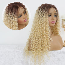 Load image into Gallery viewer, 24 inch deep curly heat friendly synthetic wig canada
