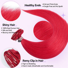Load image into Gallery viewer, Remy Human Hair Clip-in Hair Extensions
