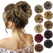 Load image into Gallery viewer, Curly Synthetic Messy Hair Bun Hair Scrunchies Extension
