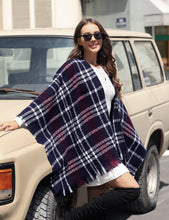 Load image into Gallery viewer, Open Front Poncho Cape Shawl Outwear
