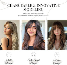 Load image into Gallery viewer, Women’s Wavy Blonde Clip‑On Hair Topper – 20‑Inch Volumizing Extension
