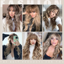 Load image into Gallery viewer, Heat Friendly Ash Blonde Wig with Full Fringe
